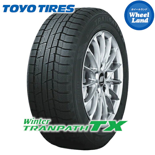 【日本製/2025年製/在庫あり】【WINTER TRANPATH TX 225/50R18 95Q 】【25日(土)5の付く日限定クーポン!!】【タイヤ交換対象】18インチ スタッドレスタイヤ 単品 トーヨー冬タイヤ TOYO ウインタートランパス TX 225/50-18【2本以上で送料無料】|ホイールランド 店