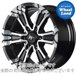 【25日(土)5の付く日限定クーポン!!】【タイヤ交換対象】 ランドクルーザープラド 150系TZ-G,TZ除くカスタム MID ナイトロパワー クロスクロウ BKメタリック+ミラーカット ヨコハマ ジオランダー X-AT G016 265/70R17 17インチ サマータイヤ ホイール セット 4本1台分|ホイールランド 店