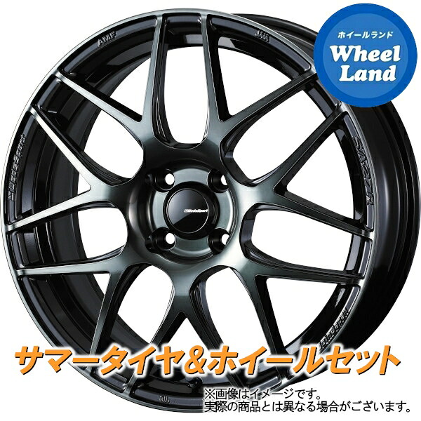 【10日(金)期間限定クーポン!!】【タイヤ交換対象】ホンダ N BOX JF系 NA車 4WD WEDS ウェッズスポーツ SA-27R WBC ダンロップ ルマン Vプラス　LM5+ 165/50R16 16インチ サマータイヤ ホイール セット 4本1台分