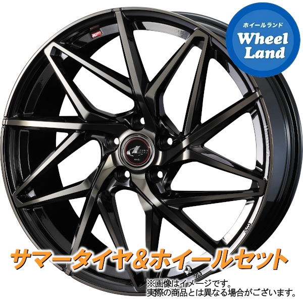 4 25 月 24h限定クーポン 車用品 タイヤ交換対象 サマータイヤ ホイールセット マツダ プレマシー Cw系 Weds レオニス It セット Pbmc チタントップ ダンロップ ホイール ディレッツァ 5 50r17 Dz102 17インチ サマータイヤ セット 4本1台分 種類 豊富な品揃え