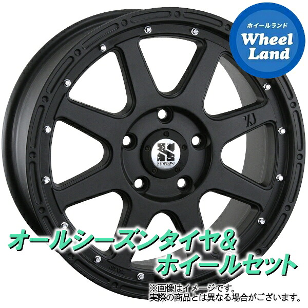 【10日(金)期間限定クーポン!!】【タイヤ交換対象】トヨタ ハリアー 60系 MLJ エクストリームJ フラットBK ヨコハマ ブルーアース 4S AW21 235/55R18 18インチ オールシーズンタイヤ ホイール セット 4本1台分