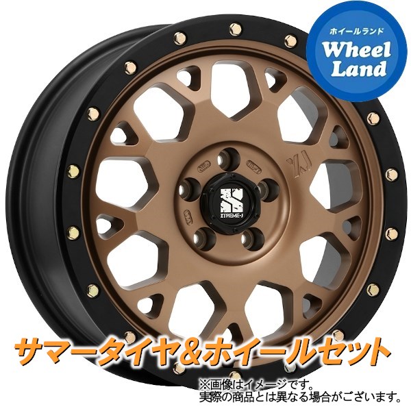 【25日(土)5の付く日限定クーポン!!】【タイヤ交換対象】マツダ アテンザセダン GJ系 MLJ エクストリームJ XJ04 マットブロンズブラックリム ヨコハマ ブルーアース RV RV-03 225/55R17 17インチ サマータイヤ ホイール セット 4本1台分｜ホイールランド 店