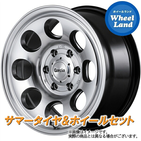 【25日(土)5の付く日限定クーポン!!】【タイヤ交換対象】トヨタ ハイエース 全グレード MID ガルシア パーム8 メタリックグレー/ポリッシュ トーヨー トーヨー H30 195/80R15 15インチ サマータイヤ ホイール セット 4本1台分|ホイールランド 店