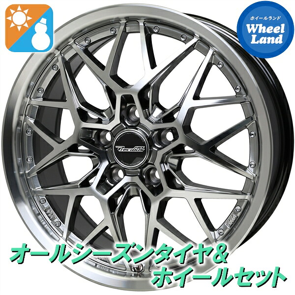 【25日(土)5の付く日限定クーポン!!】【タイヤ交換対象】ミツビシ アウトランダー GF7W,GF8W ホットスタッフ プレシャス アストM5 HSP ヨコハマ ブルーアース 4S AW21 225/55R18 18インチ オールシーズンタイヤ&ホイールセット 4本1台分｜ホイールランド 店