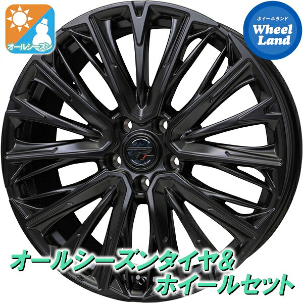 【25日(土)5の付く日限定クーポン!!】【タイヤ交換対象】トヨタ アルファードHV 10系 ホットスタッフ プレシャス HM-4 GB ヨコハマ ブルーアース 4S AW21 235/50R18 18インチ オールシーズンタイヤ&ホイールセット 4本1台分｜ホイールランド 店