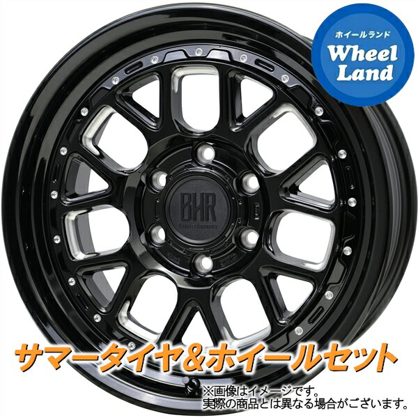 【10日(金)期間限定クーポン!!】【タイヤ交換対象】トヨタ ハイラックス サーフ 210系 ホットスタッフ バークレイ・ハードロック ヒューロン グロスBK/MC ブリヂストン デューラー A/T 002 265/60R18 18インチ サマータイヤ&ホイールセット 4本1台分