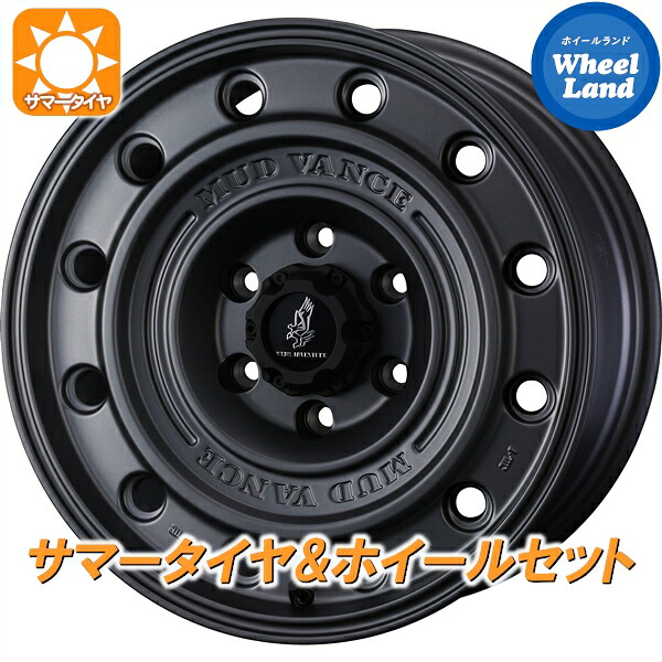 【10日(金)期間限定クーポン!!】【タイヤ交換対象】トヨタ ランドクルーザー 300系 ウェッズ マッドヴァンス CL マットグレイ ヨコハマ ジオランダー X-AT G016 265/65R18 18インチ サマータイヤ&ホイールセット 4本1台分