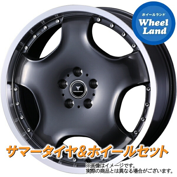 【25日(土)5の付く日限定クーポン!!】【タイヤ交換対象】トヨタ ヴァンガード 30系 240S WEDS ノヴァリス アセットD1 ガンメタ/リムポリッシュ ヨコハマ アドバン フレバ V701 235/55R18 18インチ サマータイヤ&ホイールセット 4本1台分|ホイールランド 店