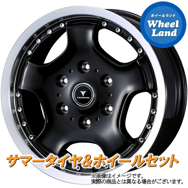 【25日(土)5の付く日限定クーポン!!】【タイヤ交換対象】トヨタ ハイエース 全グレード WEDS ノヴァリス アセットD1 ブラック/リムポリッシュ ダンロップ W01 215/65R16 16インチ サマータイヤ&ホイールセット 4本1台分｜ホイールランド 店