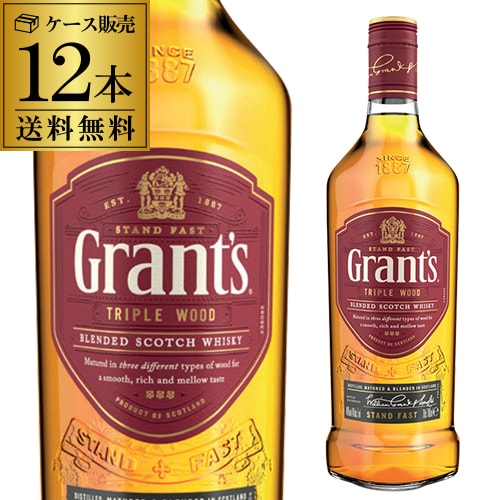 楽天市場】グランツ トリプルウッド 40度 700ml 12本セット 正規