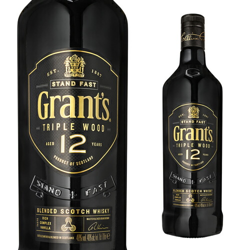 楽天市場】グランツ12年 レアオールド grant's 12years RARE OLD 750ml