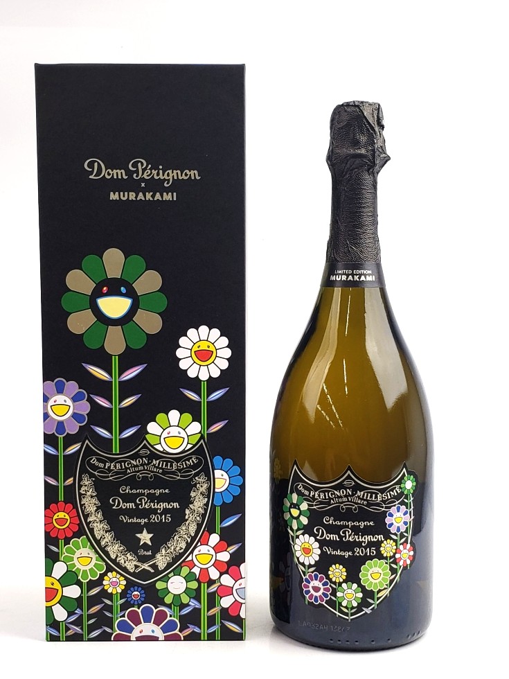 【正規品】ドン ペリニヨン 2015 村上隆 12.5% 750ml 箱付／ Dom P&eacute;rignon 2015 Takashi Murakami 12.5% 750ml (with box)｜Whisky Bank