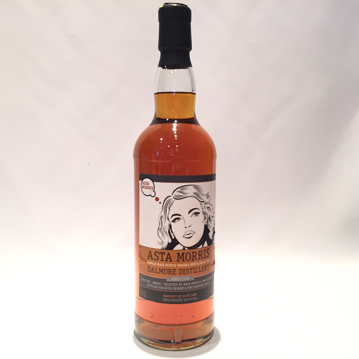 ダルモア Dalmore Asta Morris 49.1% vol. / 70 cl. Cask Ref. AM005 bottled for Huis Cromb・・ & The Bonding Dram