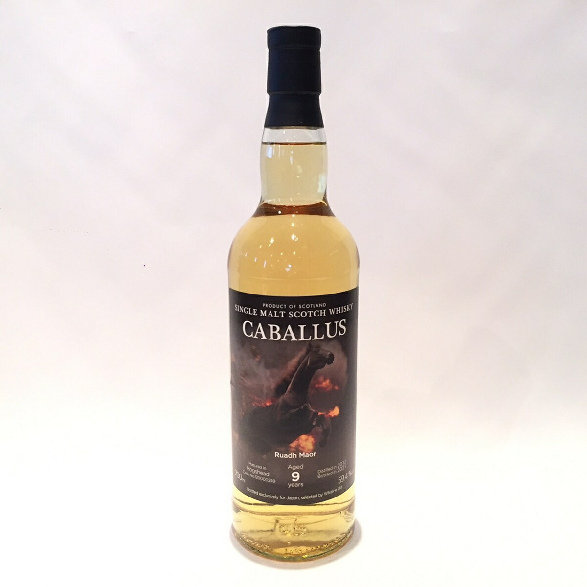 カバリュス ルーアックモア Caballus Ruadh Maor Whisk-e 2012 - 2021 9 Years 59.4%vol / 700ml