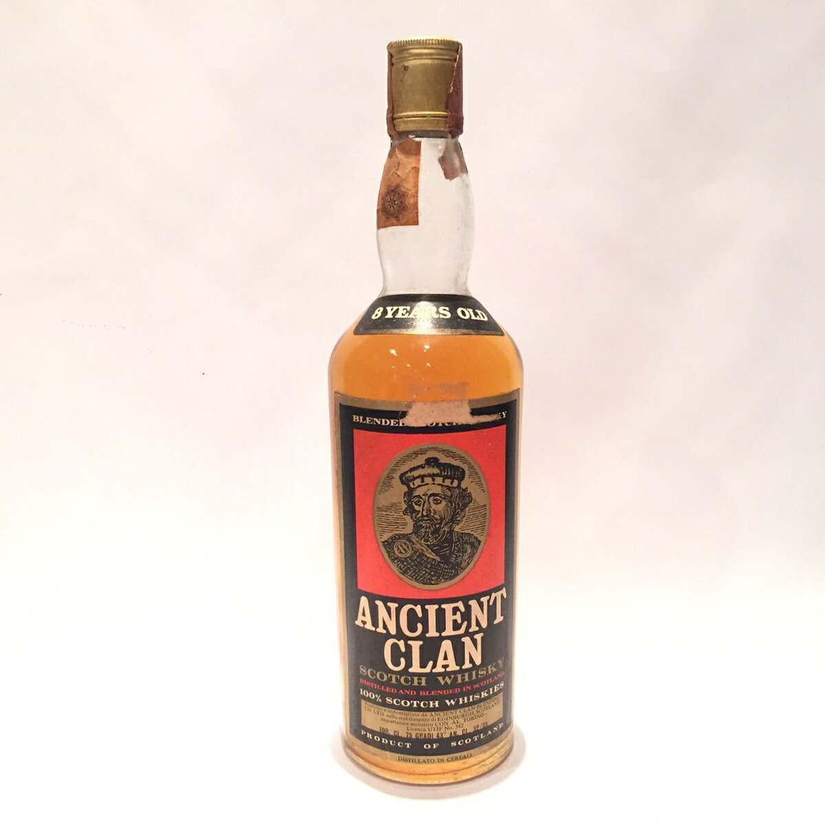 エンシェント・クランAncient ClanAncient Clan Blending8 Years oldGRADI 43&deg; / CL. 75｜WHISKY SHOP