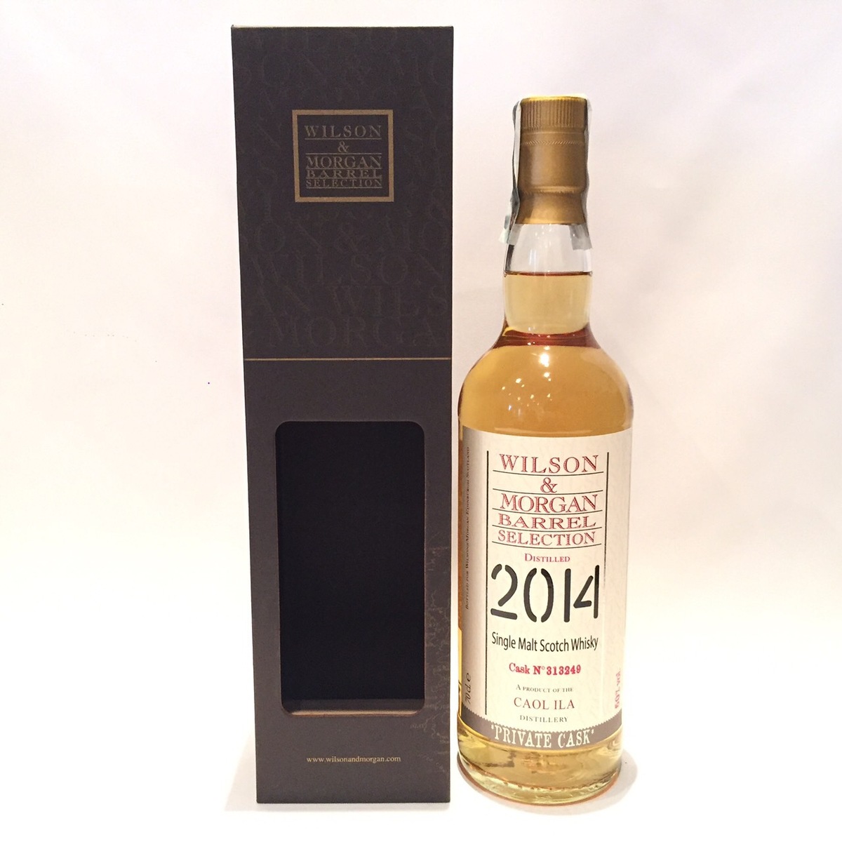 カリラ Caol Ila Wilson & Morgan Barrel Selection 2014 - 2022 7 Years old 50% vol. / 70 cl. Cask 313249 Refill Hogshead matured First Fill Bourbon Hogshead Finish