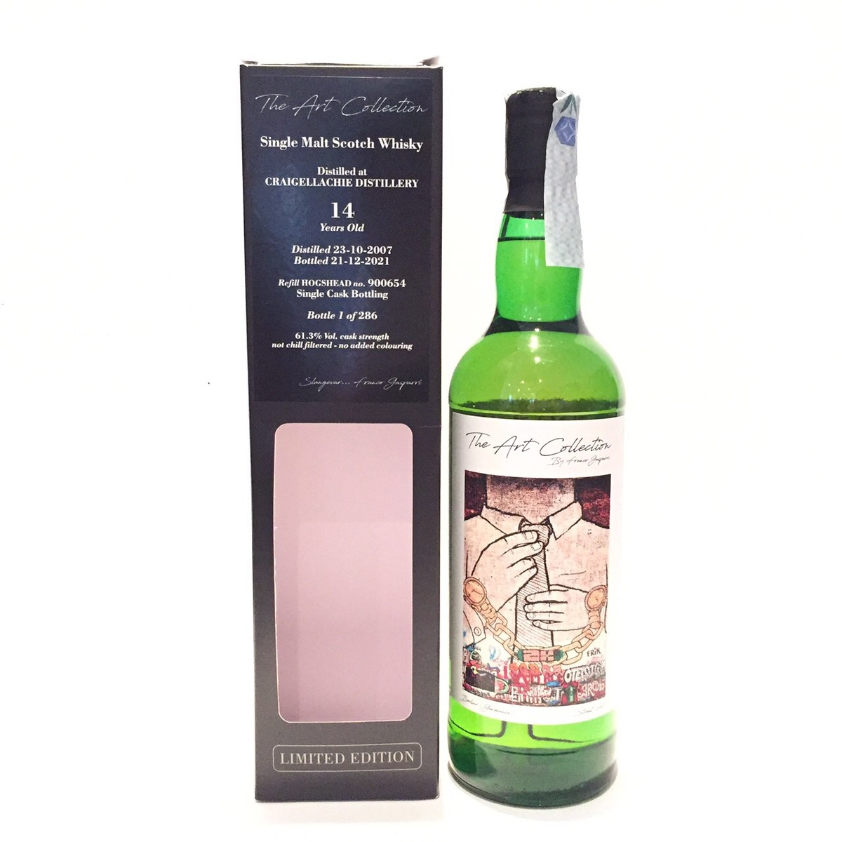 グレンアラヒ Glenallachie The Art Collection 2007 - 2021 14 Years 61.3 %Vol / 70 cl Refill Bourbon Hogshead matured