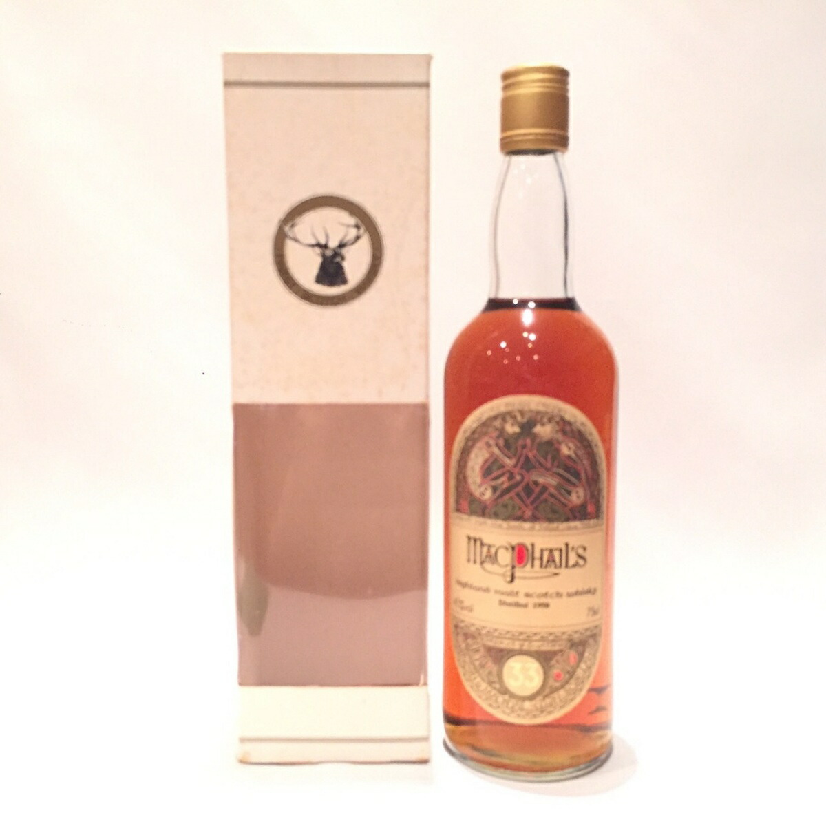 ゴードン&マクファイルズ 1950 33年 Macphail`s Gordon & MacPhail The Dram Takers 1950 33 years old 43%vol / 750 ml