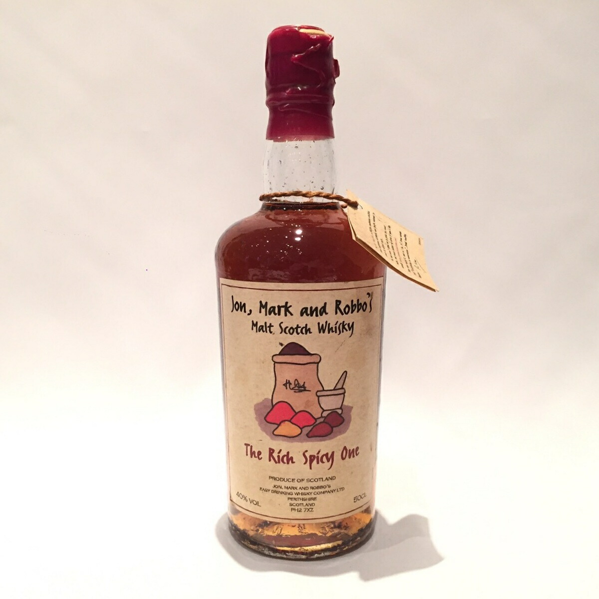 ジョン マーク ＆ ロボ Jon, Mark and Robbo's The Rich Spicy One 40%vol / 50CL