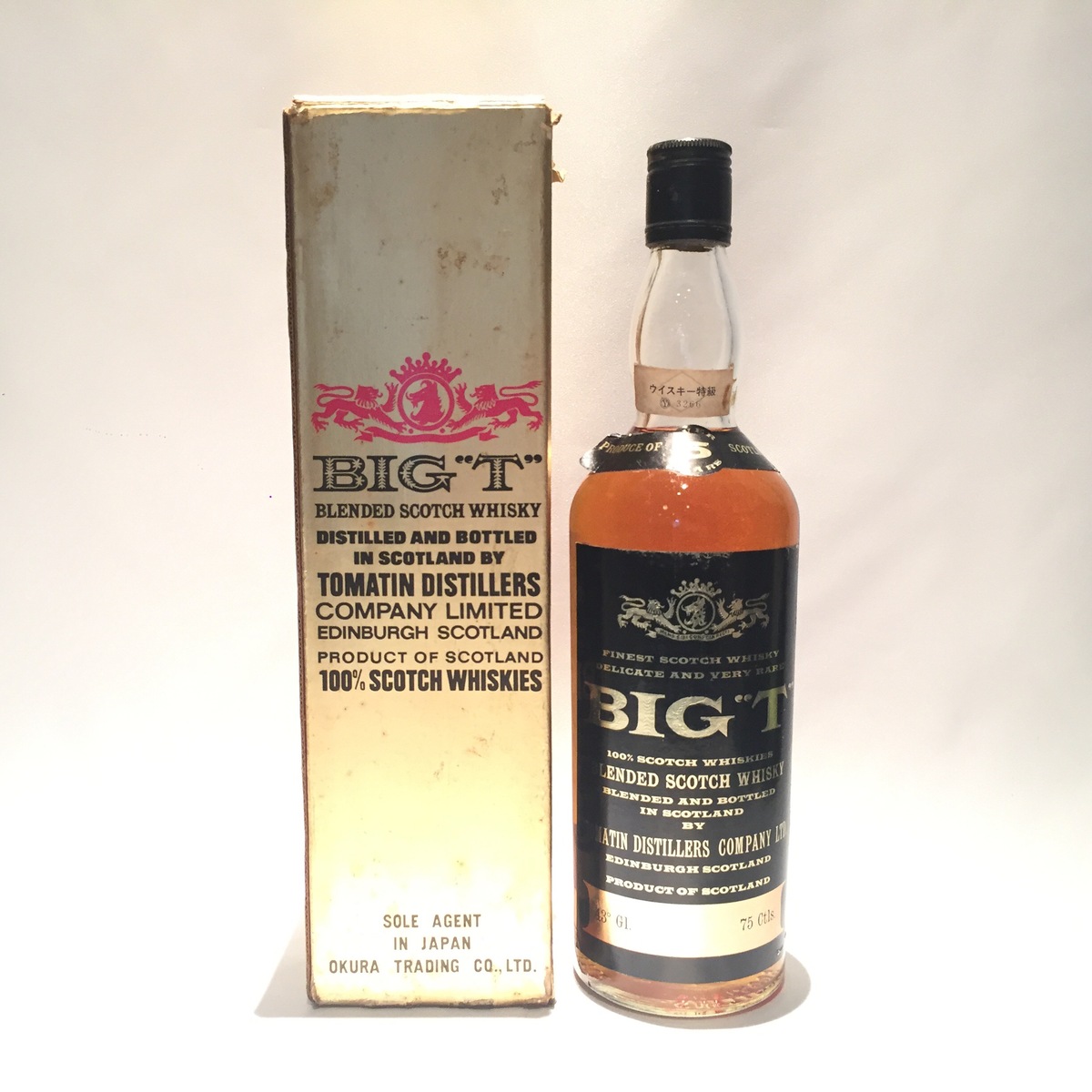 特級 ビッグ ティー BIG-T TOMATIN Over 5 Years 43GL / 75cl