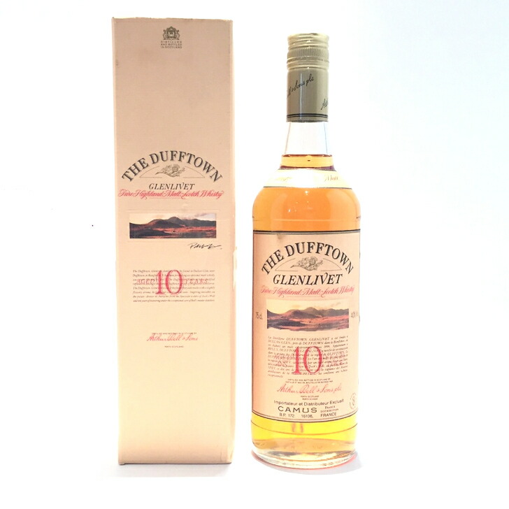 楽天市場】ダフタウン グレンリベット 8年DUFFTOWN GLENLIVET Years 8