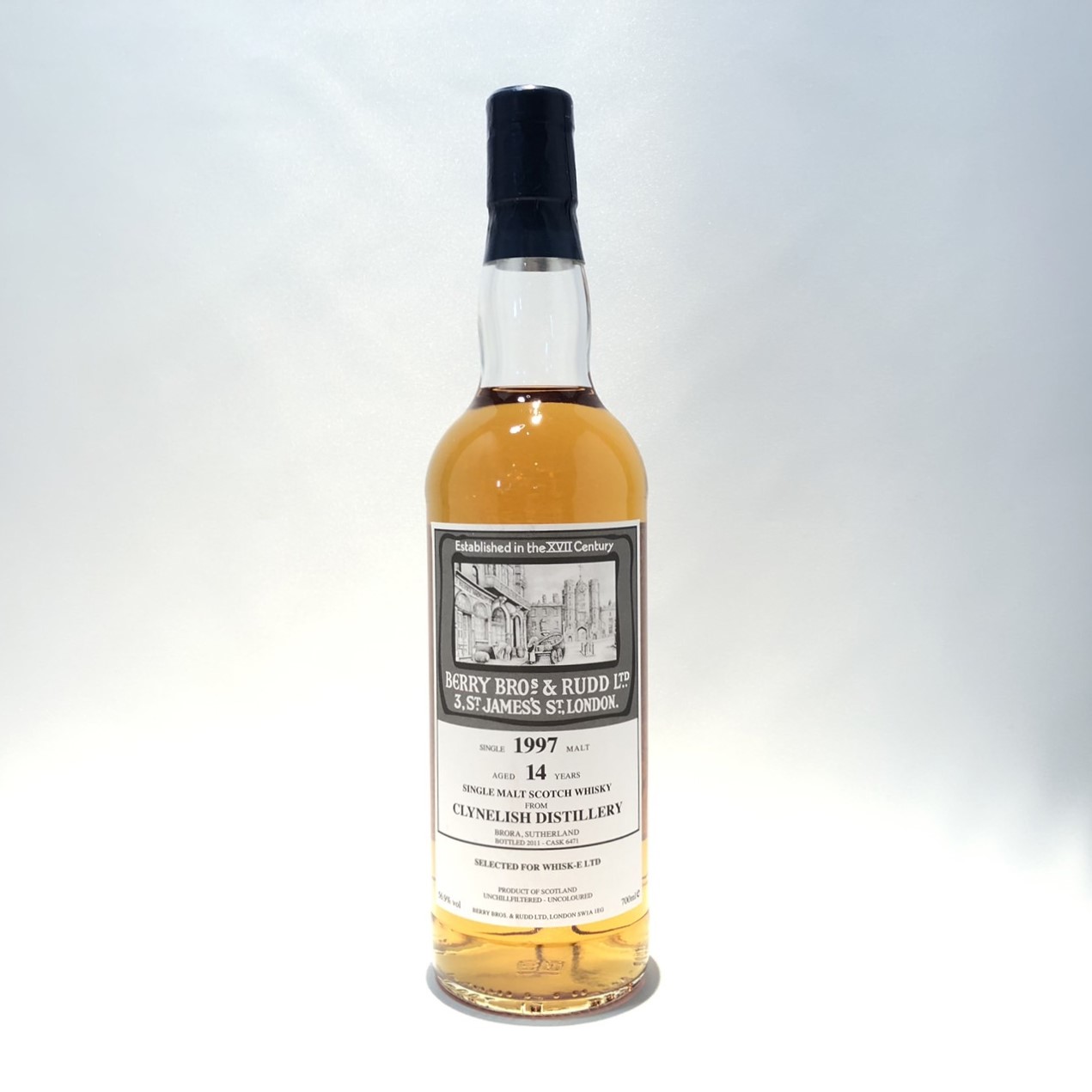 オールドボトル クライヌリッシュ 14年 花と動物シリーズ (1702) オールドボトル クライヌリッシュ 14年 花と動物シリーズ (1702