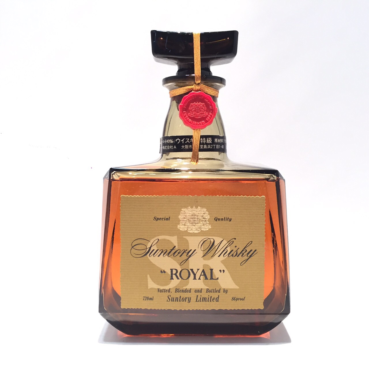 楽天市場】サントリーローヤル 12年SUNTORYROYALAged 12 Years86PROOF / 700ML : WHISKY SHOP