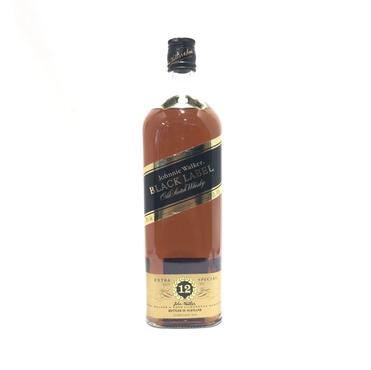 241007e　未開栓 Johnnie Walker ジョニーウォーカー 12年 未開栓・古酒】ジョニーウォーカー 12年 ブラックラベル 4.5L