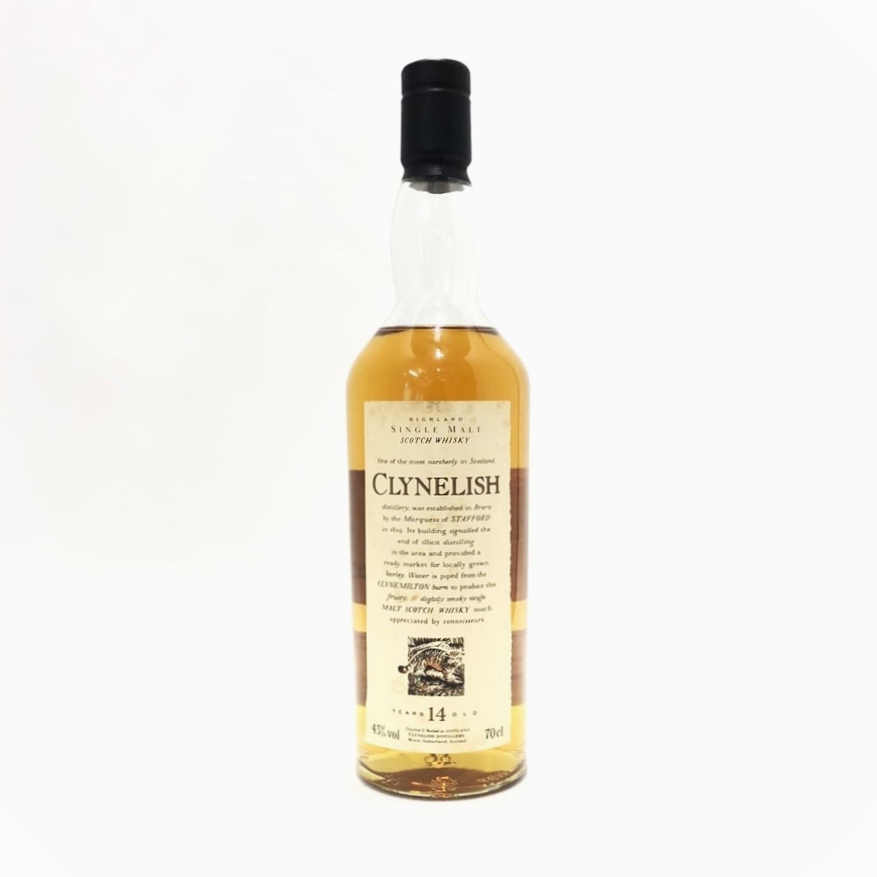 オールドボトル クライヌリッシュ 14年 花と動物シリーズ (1702) オールドボトル クライヌリッシュ 14年 花と動物シリーズ (1702)