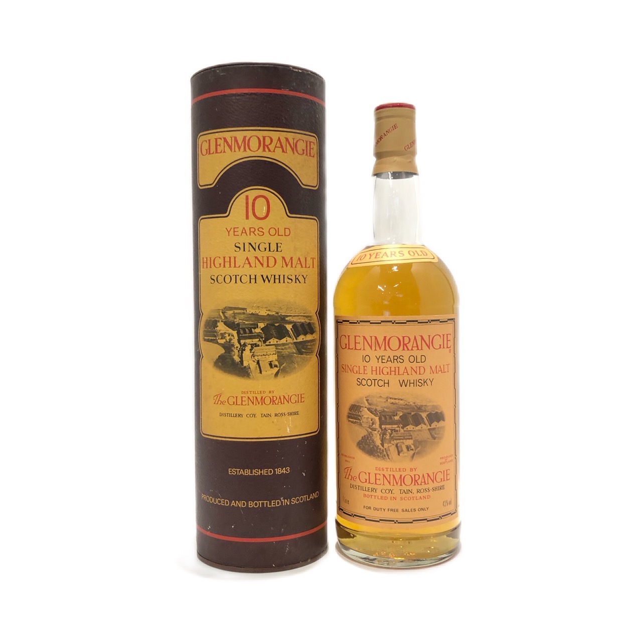 即購入⭕️ GLENMORANGIE 10 YEARS OLD ウイスキー Glenmorangie 10 Year Old ウイスキー - ウイスキーブランド