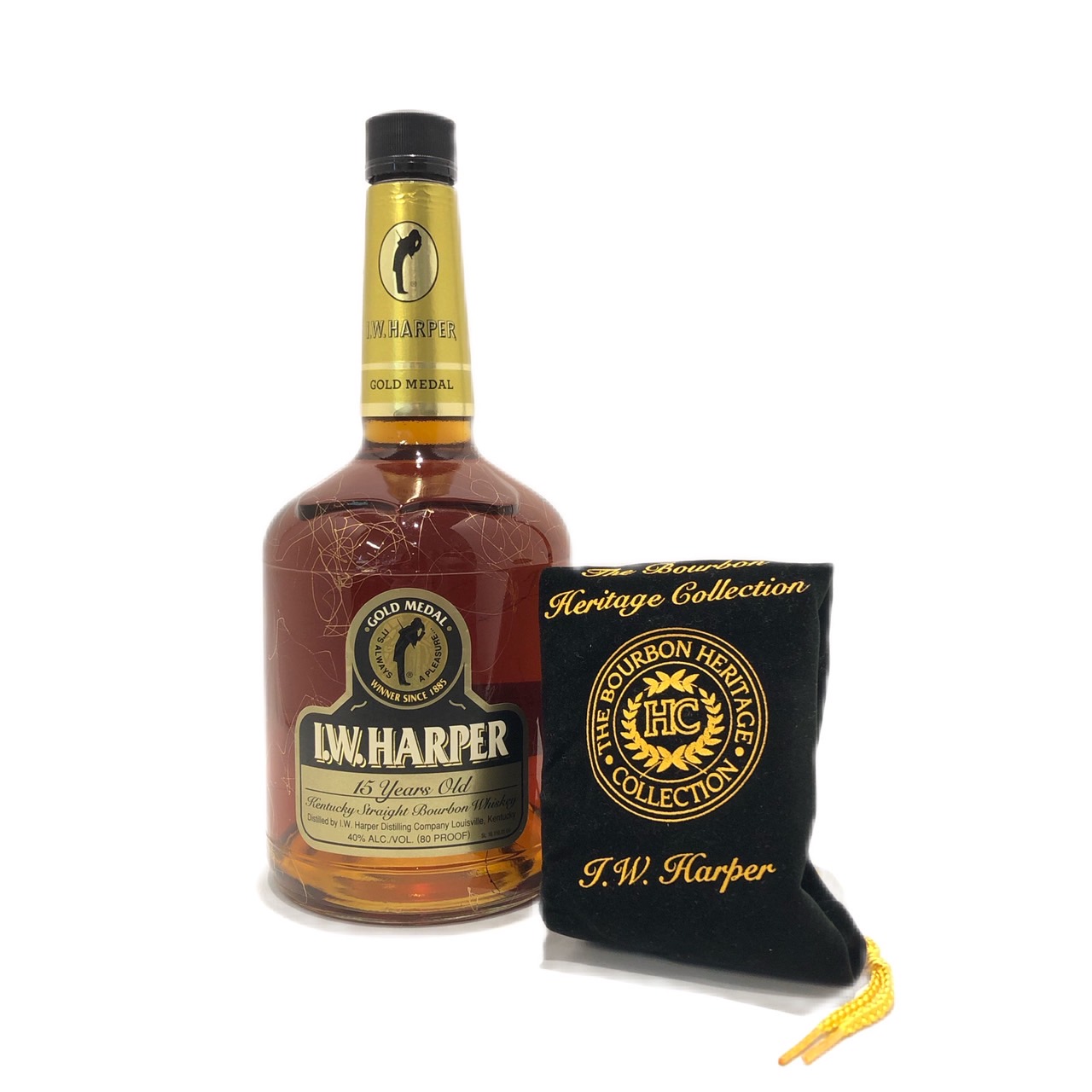 楽天市場】【レトロ】IW ハーパー15年 43度 750ml 並行品 （箱