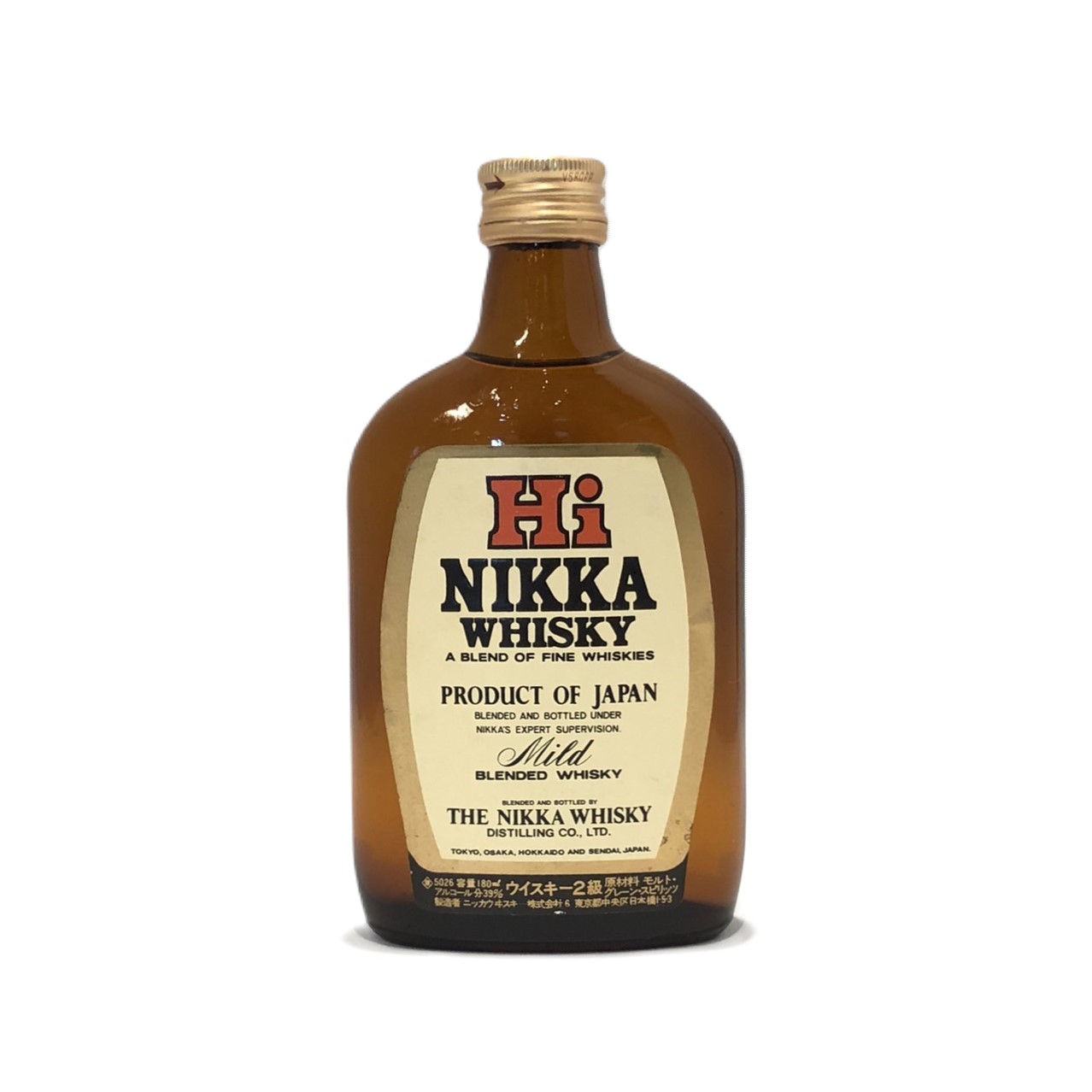 楽天市場】ニッカ ハイニッカ デラックス 39度 1920ml 瓶 : 中央酒販