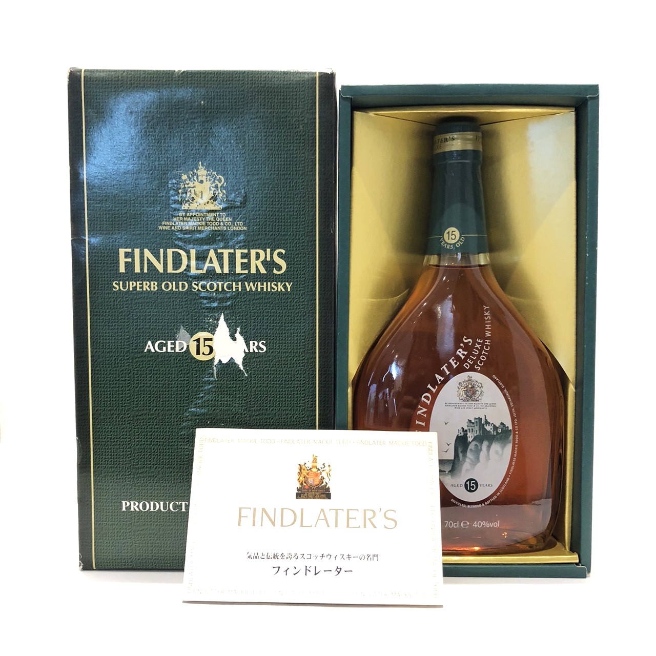 楽天市場】フィンドレイター 15年デラックスFINDLATER'SAGED 15