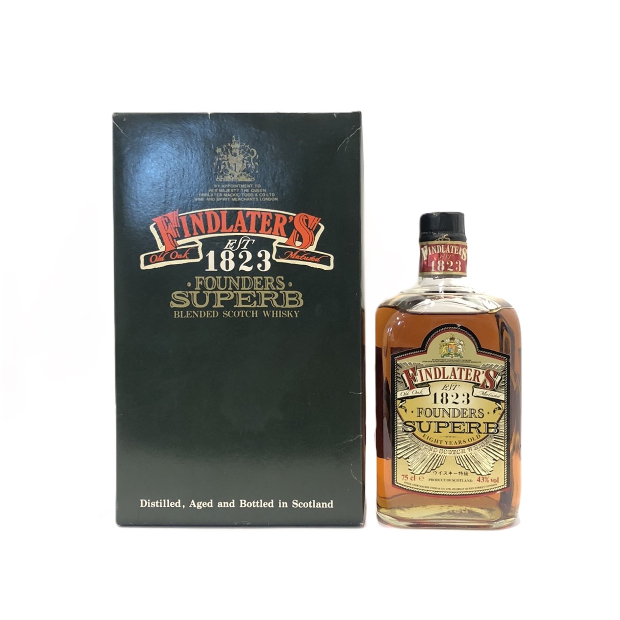 フィンドレイターズ　12年　スコッチ　ウイスキー　特級　43%　750ml フィンドレイター 12年 ec-20114 スパーブ オールド ウイスキー