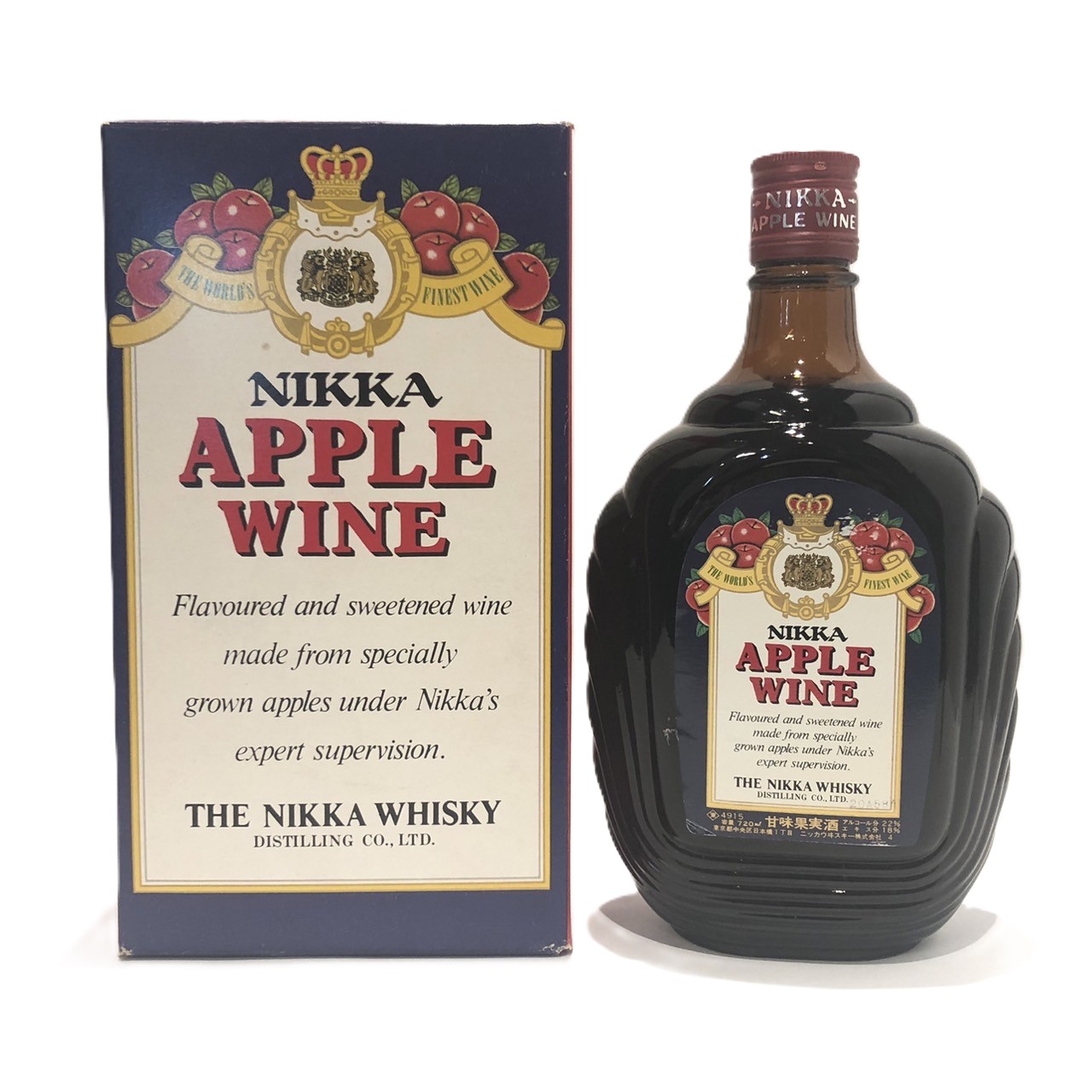 ニッカウイスキー アップルワイン 未開栓 果実酒 古酒 古酒 未開栓 ニッカ アップルワイン ソフト 甘味果実酒 - メルカリ