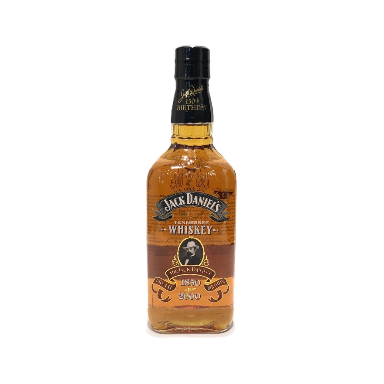 JACK DANIEL&#39;S - ジャックダニエルNo.7 ★150周年記念ボトル★　限定品　バーボン　古酒　稀少 ジャックダニエル 生誕150周年記念ボトル JACK DANIEL'S 150th