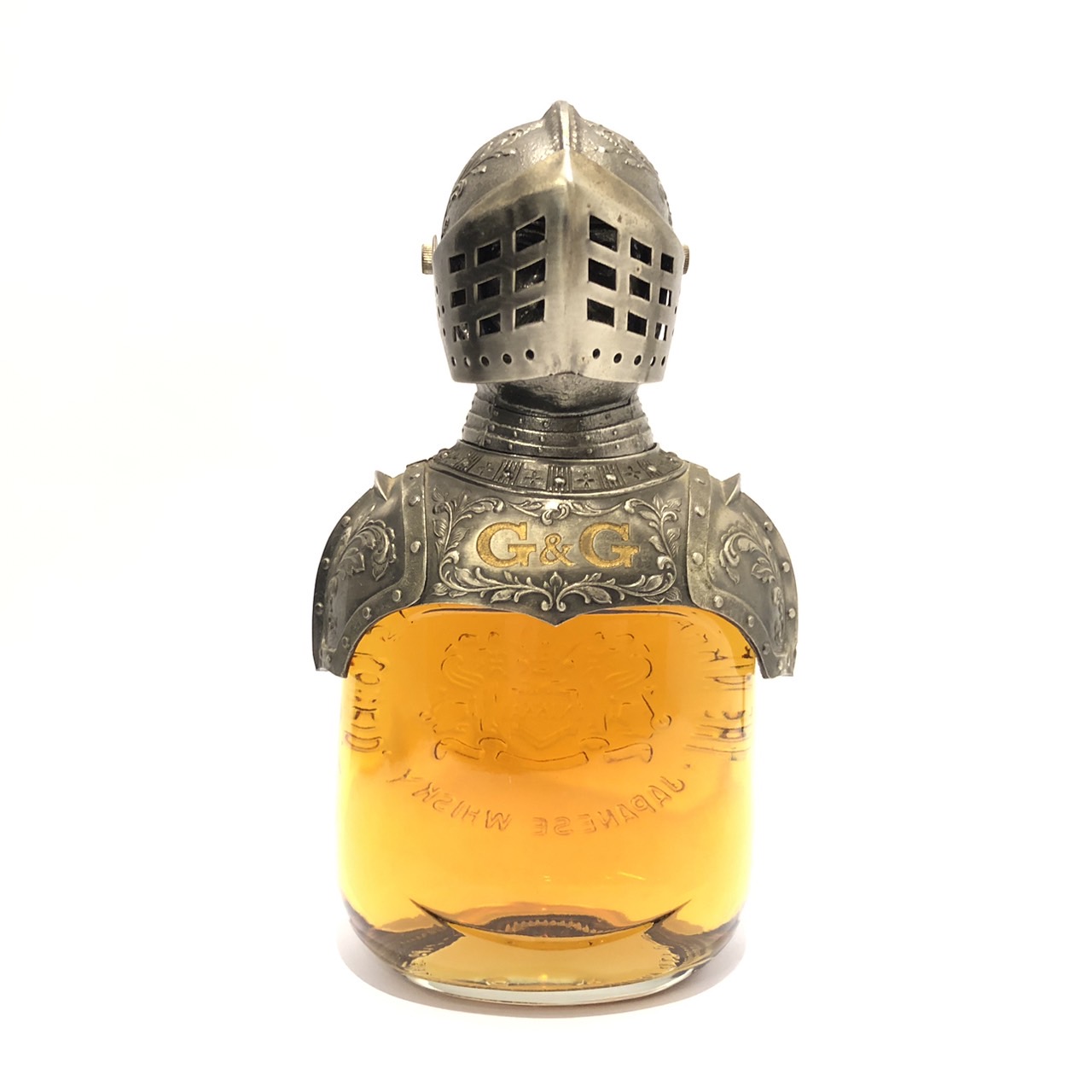 新品ニッカG&G武士甲冑ボトルキャップ 即決 ニッカウイスキー G&G ボトルカバー 武将 鎧兜 甲冑 武士
