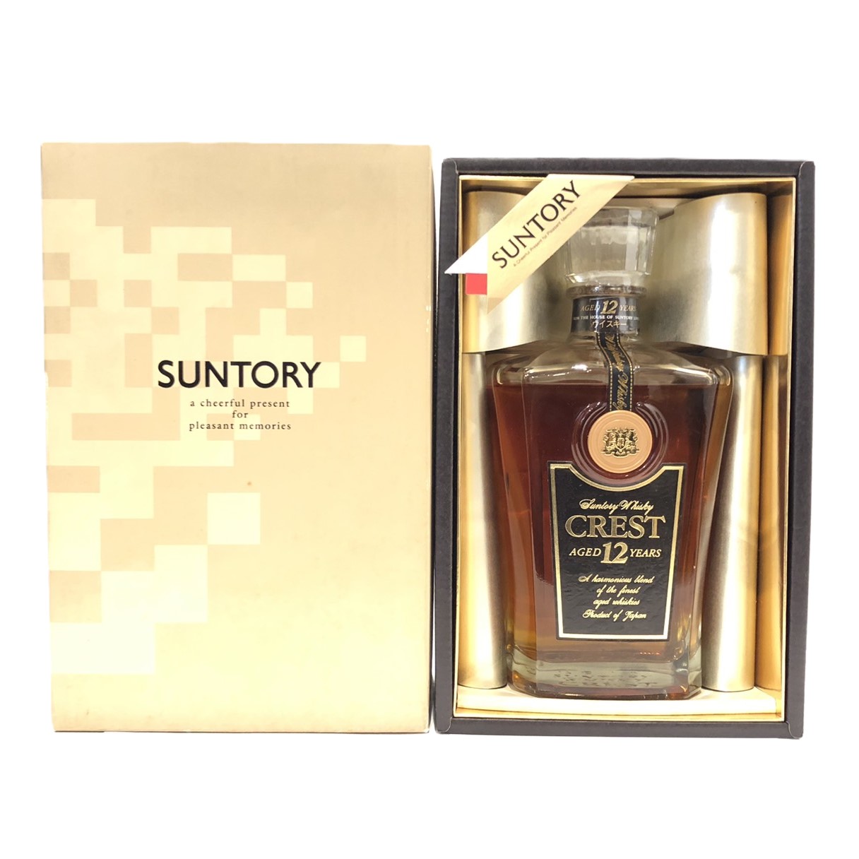 楽天市場】サントリークレスト 12年SUNTORYCRESTAGED 12 YEARS43