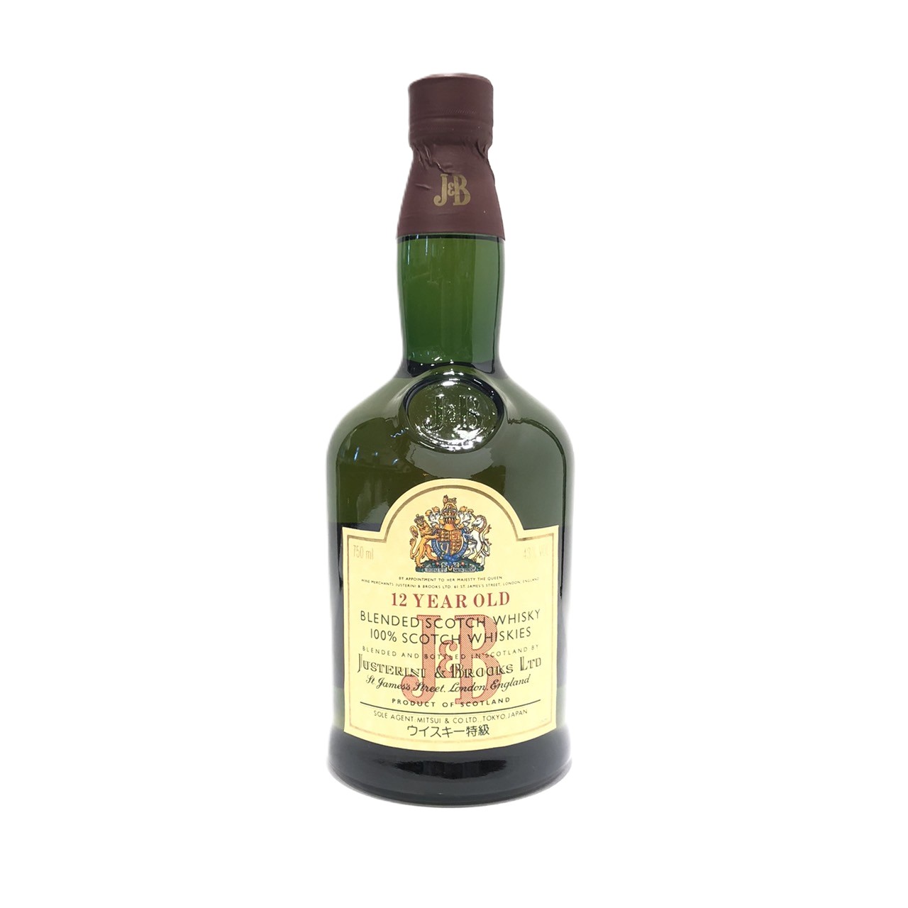 J&B ジャステリーニ&ブルックス 15年 スコッチウイスキー J&B 15年 ブレンデッドスコッチ レビュー動画/味/比較