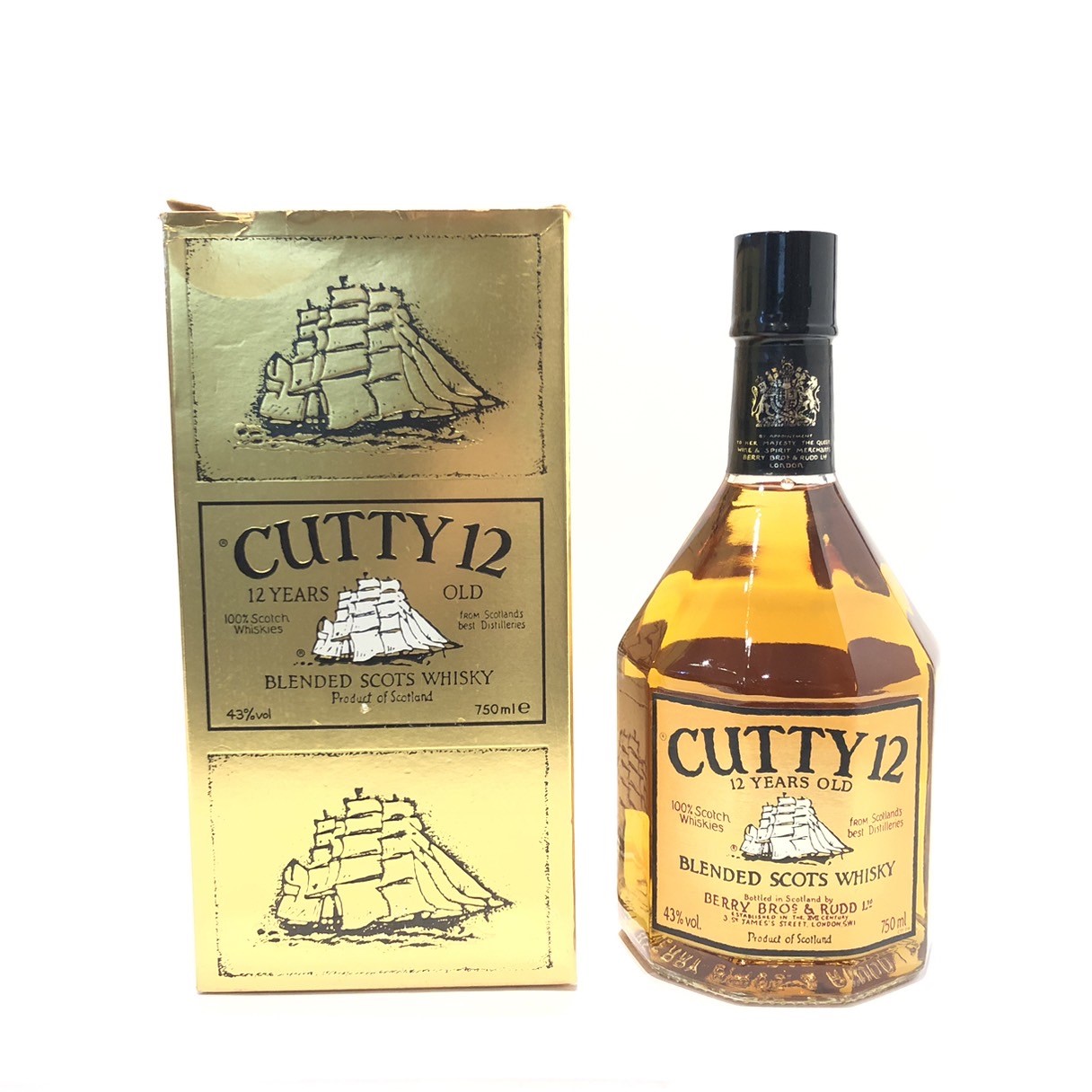 楽天市場】特級カティサーク 12年カティ 12CUTTY SARK12 YEARS