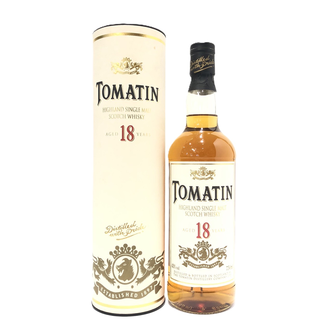 NA3170 未開栓! TOMATIN トマーティン 18年 ウイスキー 箱付き トマーティン 18年-Tomatin 18 Years Old｜シングル・モルト