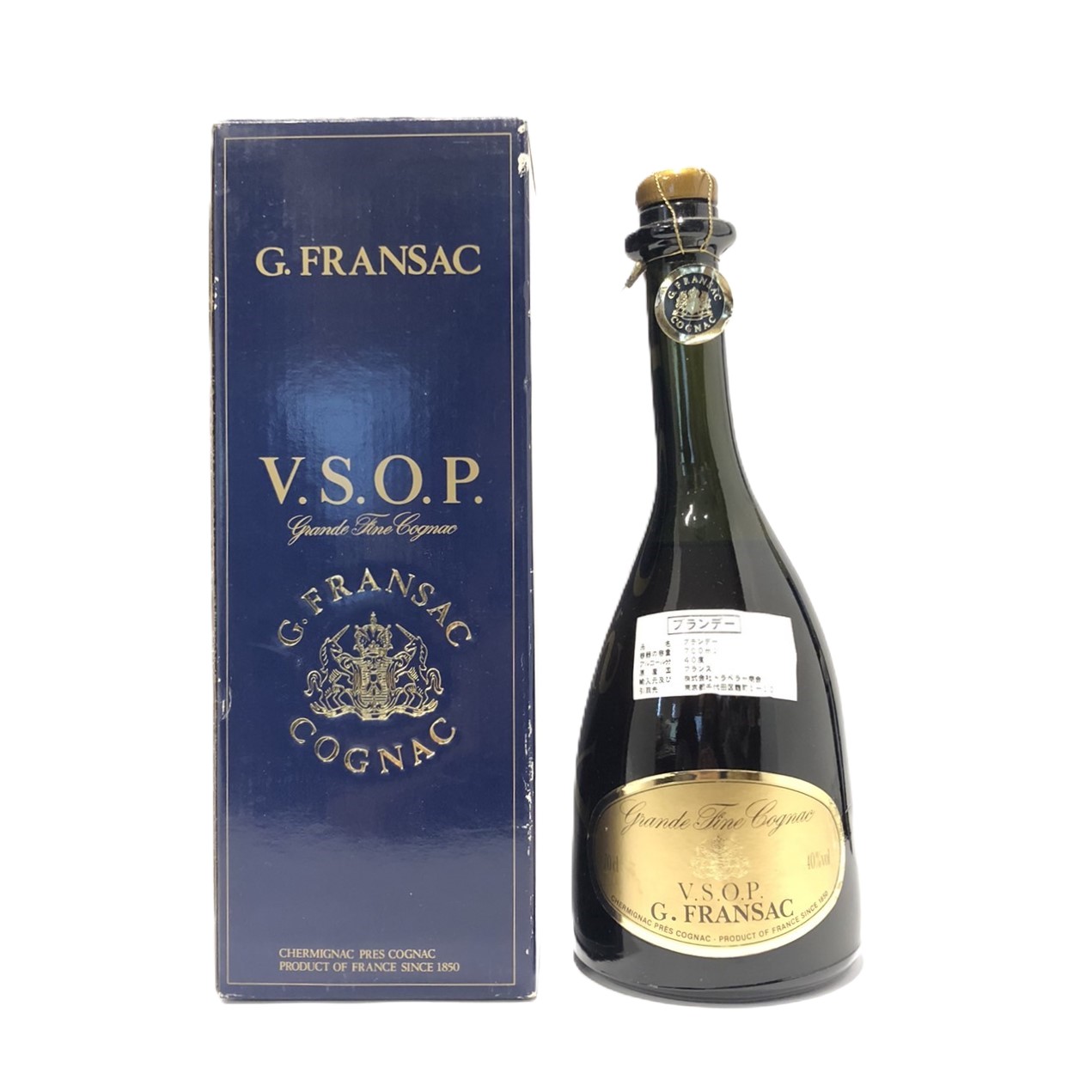 楽天市場】【未開栓】G.FRANSAC G.フランサック VSOP 700ml 40