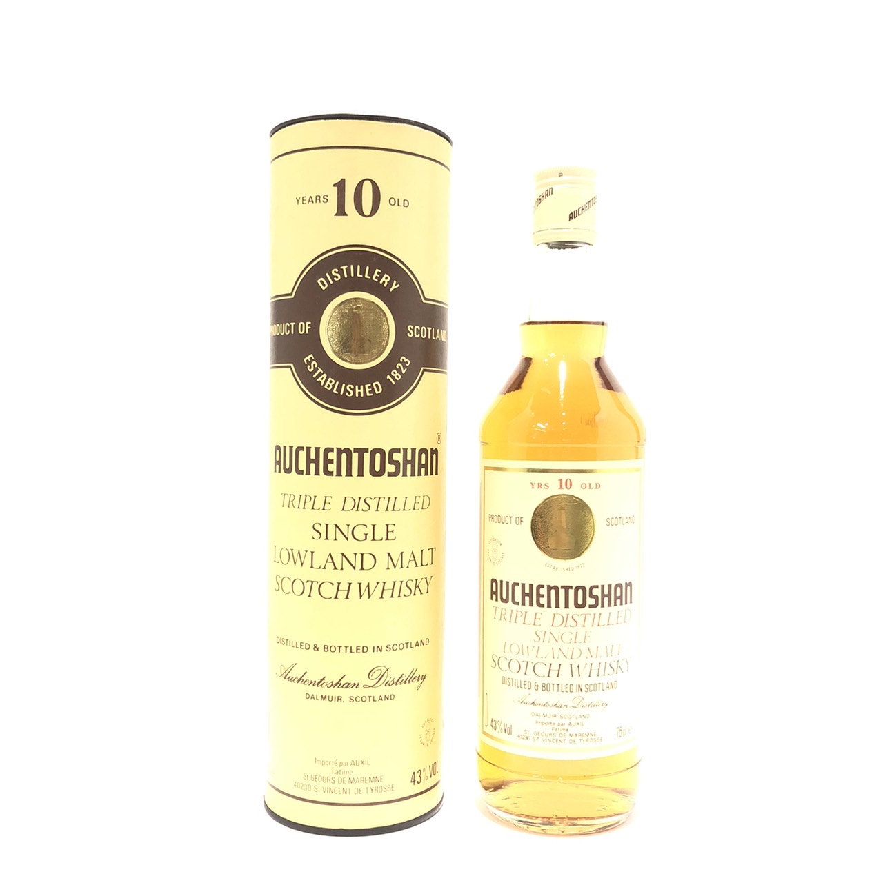オーヘントッシャン 10年AUCHENTOSHANYRS 10 OLD75cl / 43%vol|WHISKY SHOP