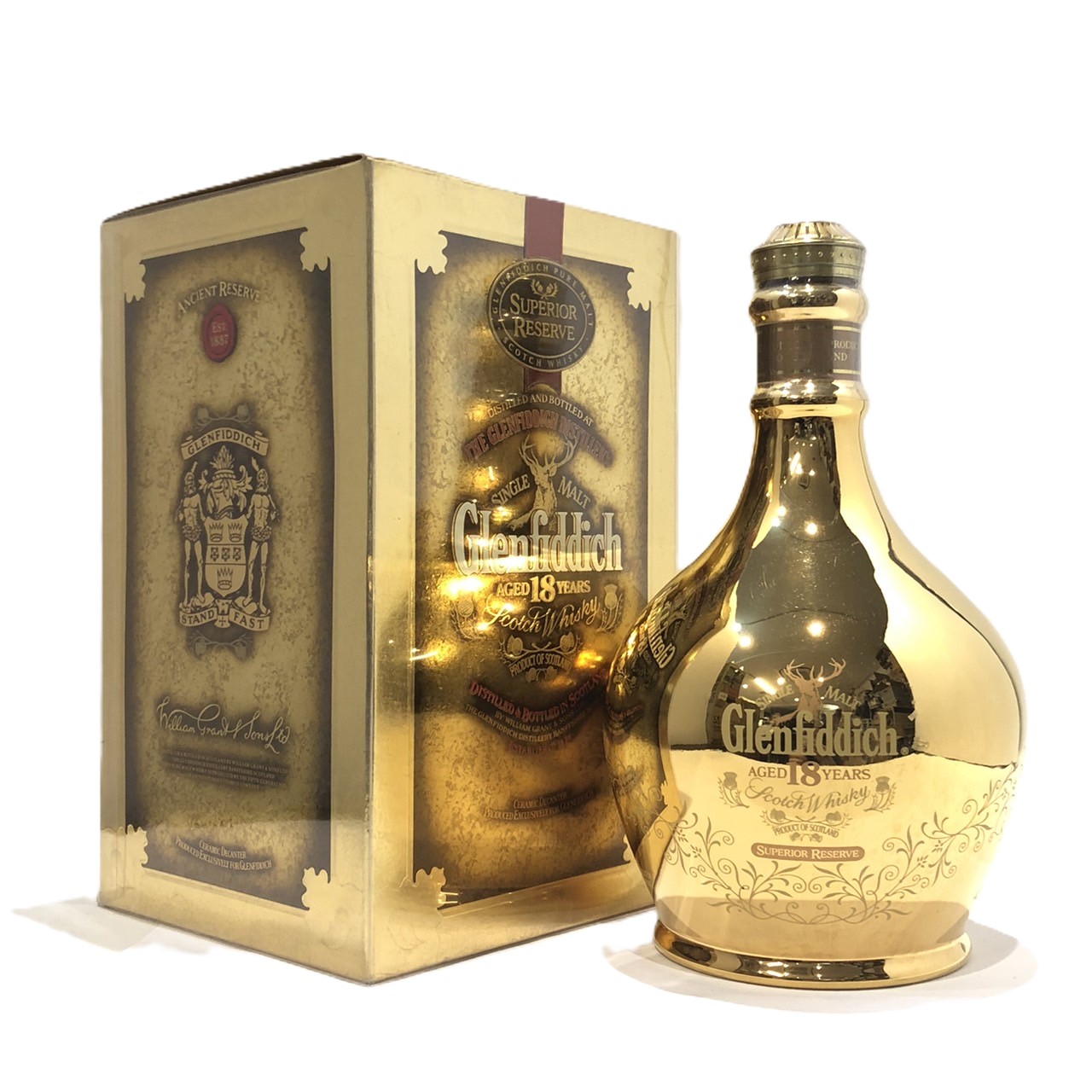 グレンフィディックスペリオール （スーペリオ） リザーブ18年（1251ｇ）GlenfiddichSUPERIOR RESERVEAGED 18 YEARS700ml / 43％Vol｜WHISKY SHOP