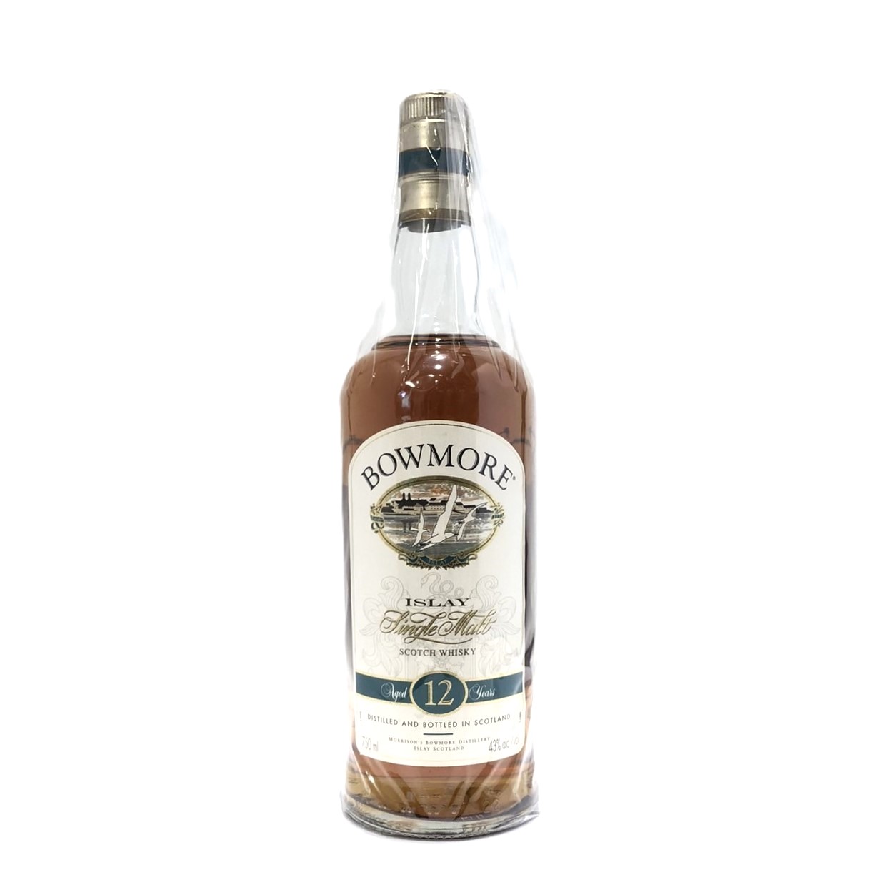ボウモア 21年 カモメラベル 750ml 43% 箱付　古酒 ボウモア 21年 1973 スコッチウイスキー カモメラベル 750ml 43