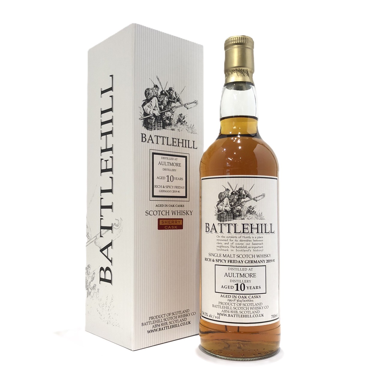 オルトモア 10年バトルヒルシェリーカスクAULTMORE AGED 10 YEARSBATTLEHILLSHERRY CASK54.5%alc /vol / 700ml｜WHISKY SHOP