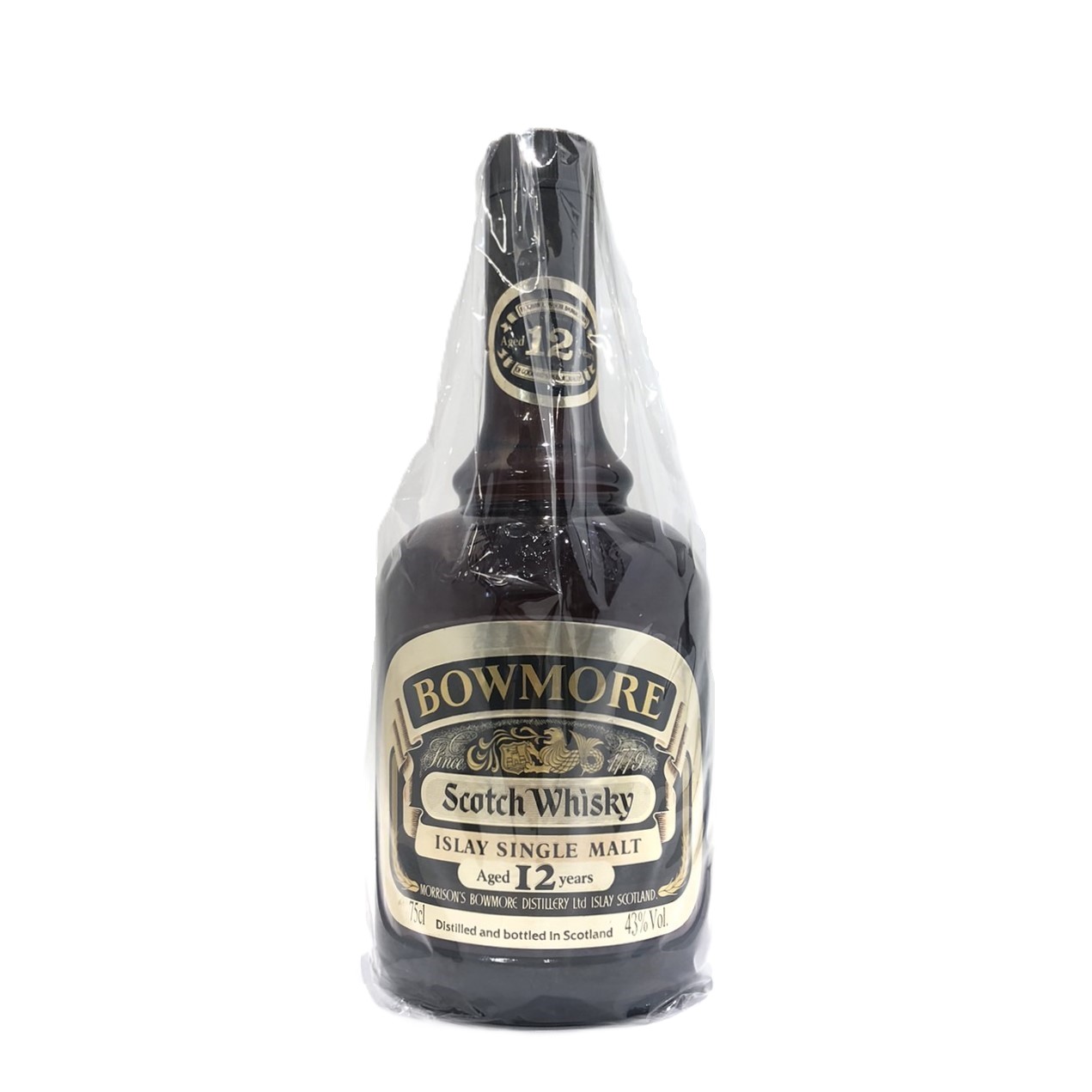 楽天市場】【レトロ：特級従価表示】ボウモア12年 ダンピーボトル 43度