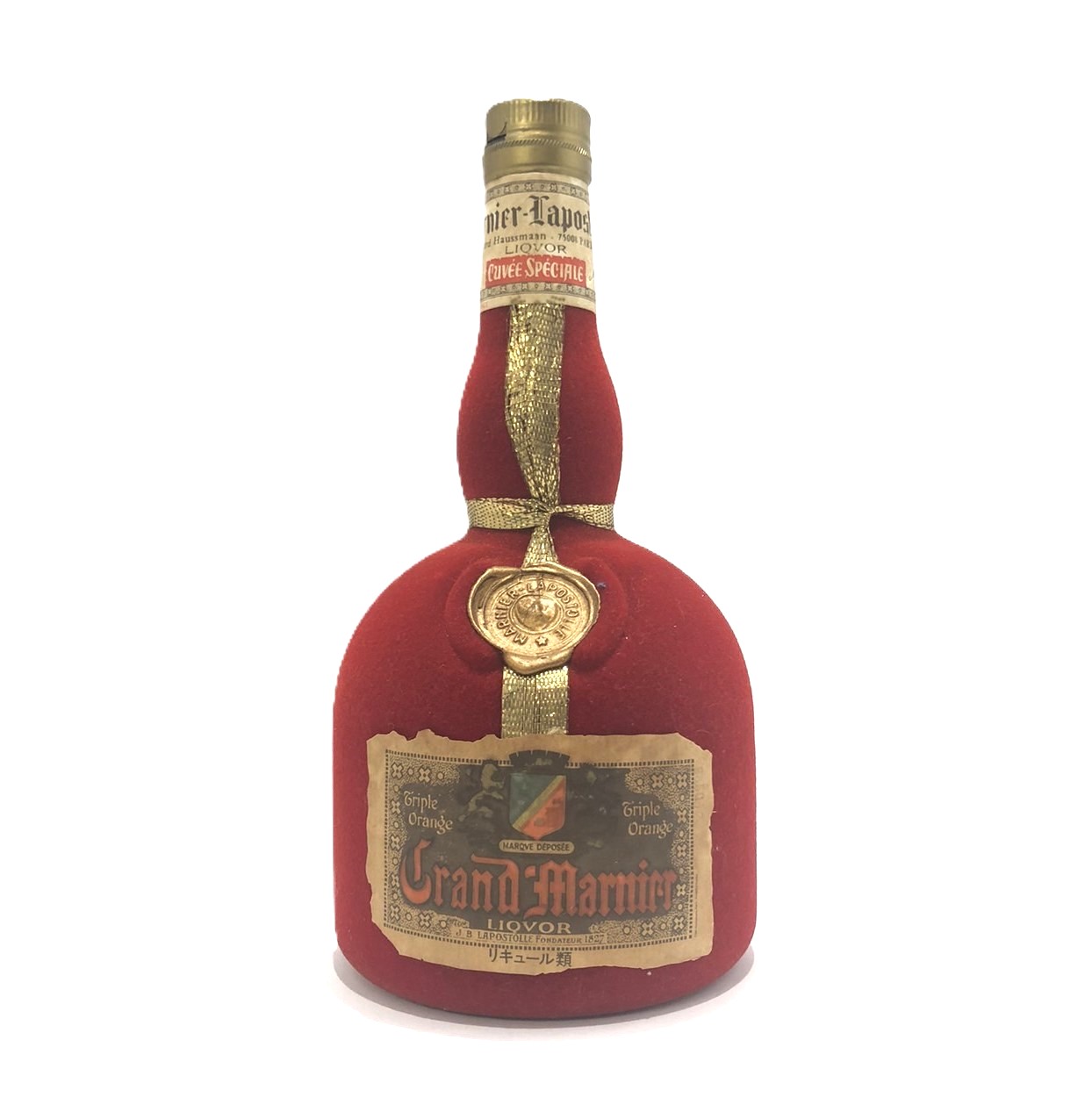 楽天市場】グランマルニエベロアボトルGrand MarnierVelour