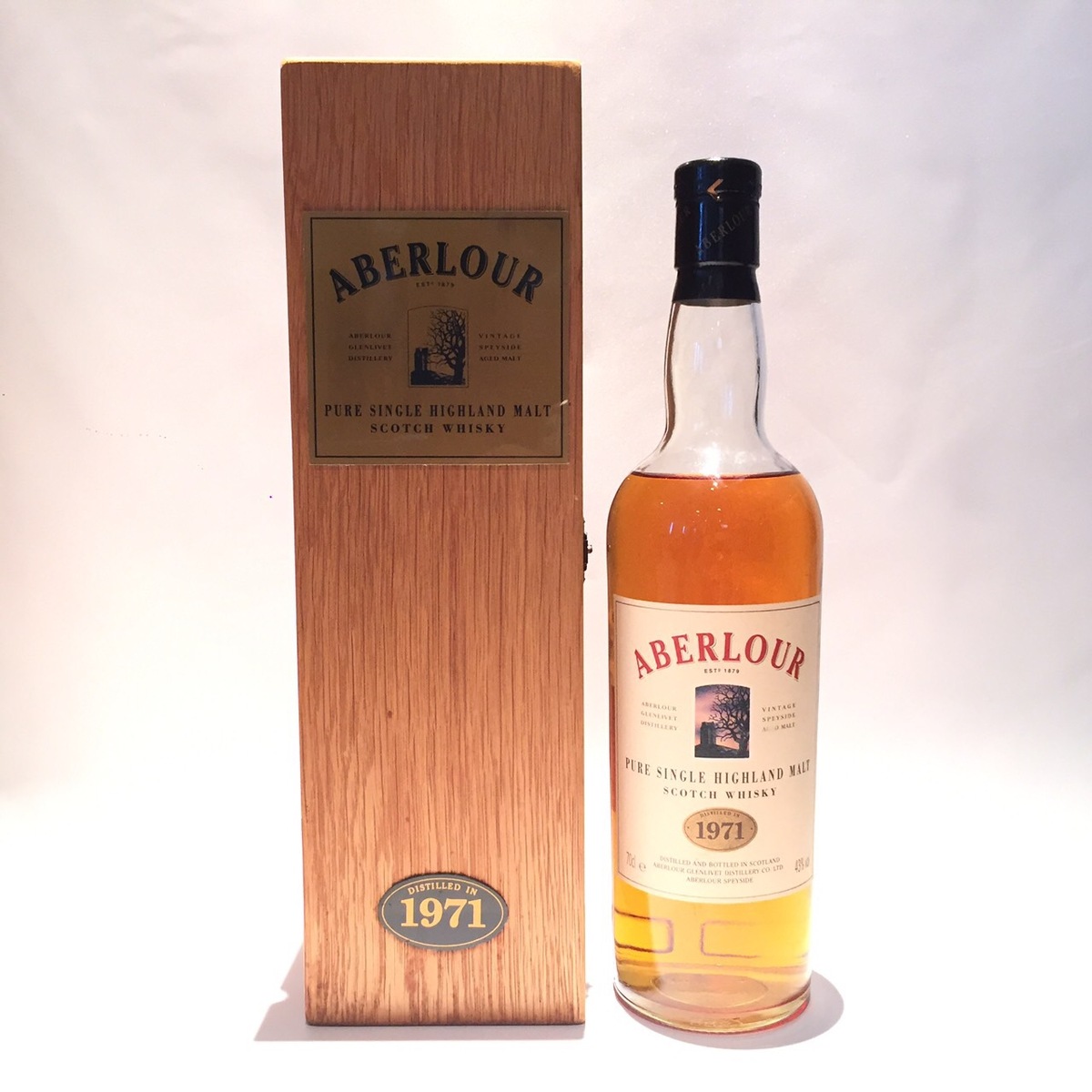 アベラワー 1971ABERLOUR 197143 ％ vol / 70 cl｜WHISKY SHOP