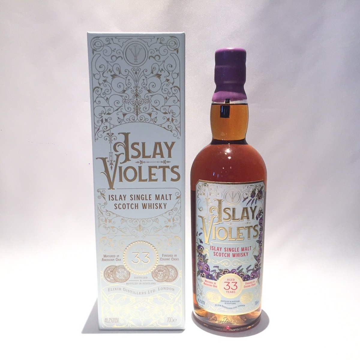 アイラ　ボウモア　バイオレット　33年　コニャックカスク WHISKY LOVERS ONLINESHOP / アイラ バイオレット 33年